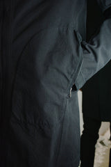 OBJECT DYED, MELTLOCK, BUTTON-DOWN COLLAR PARKA