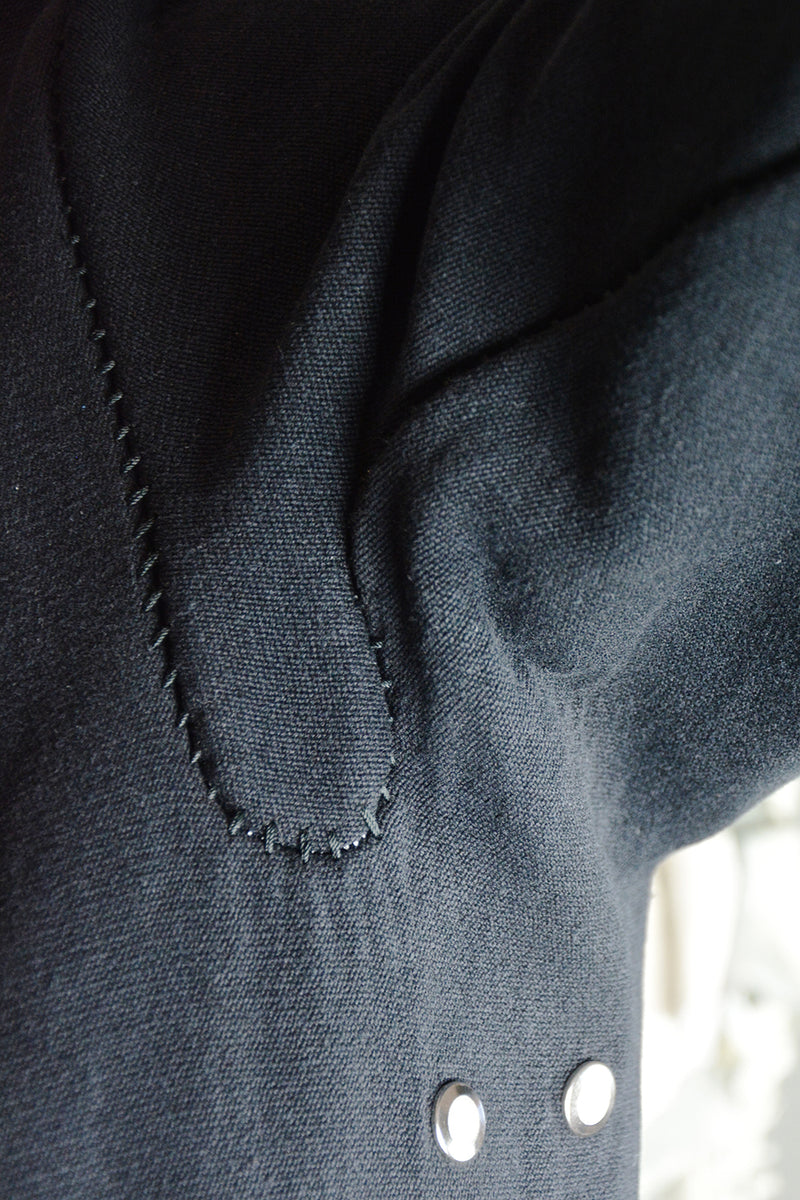 UNLINED VISIBLE OVERLOCK,DEAD-END PARKA