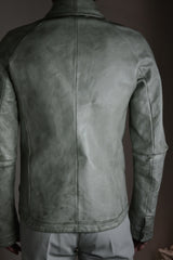 OBJECT DYED LINED SCARSTITCHED L. JACKET