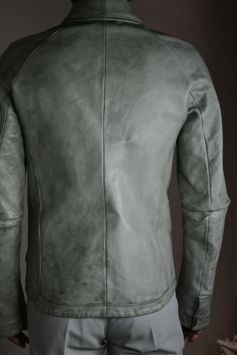 OBJECT DYED LINED SCARSTITCHED L. JACKET