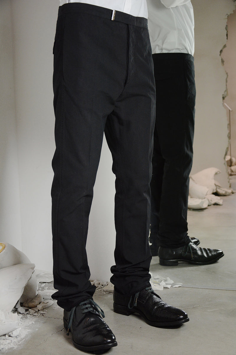 OBJECT DYED VISIBLE MELTLOCK BREADSTICK TROUSERS