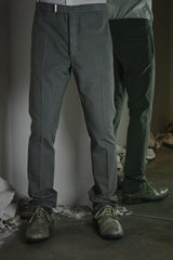 OBJECT DYED VISIBLE MELTLOCK BREADSTICK TROUSERS