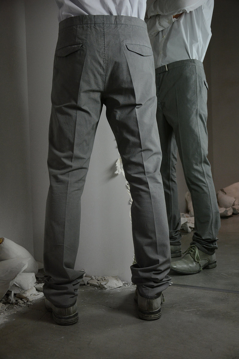 OBJECT DYED VISIBLE MELTLOCK BREADSTICK TROUSERS