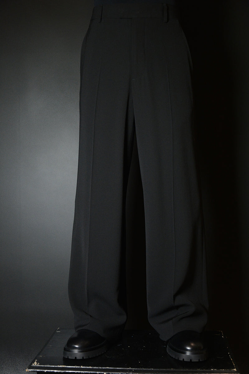 GASPAR FLARED LEG COMFORT TROUSERS