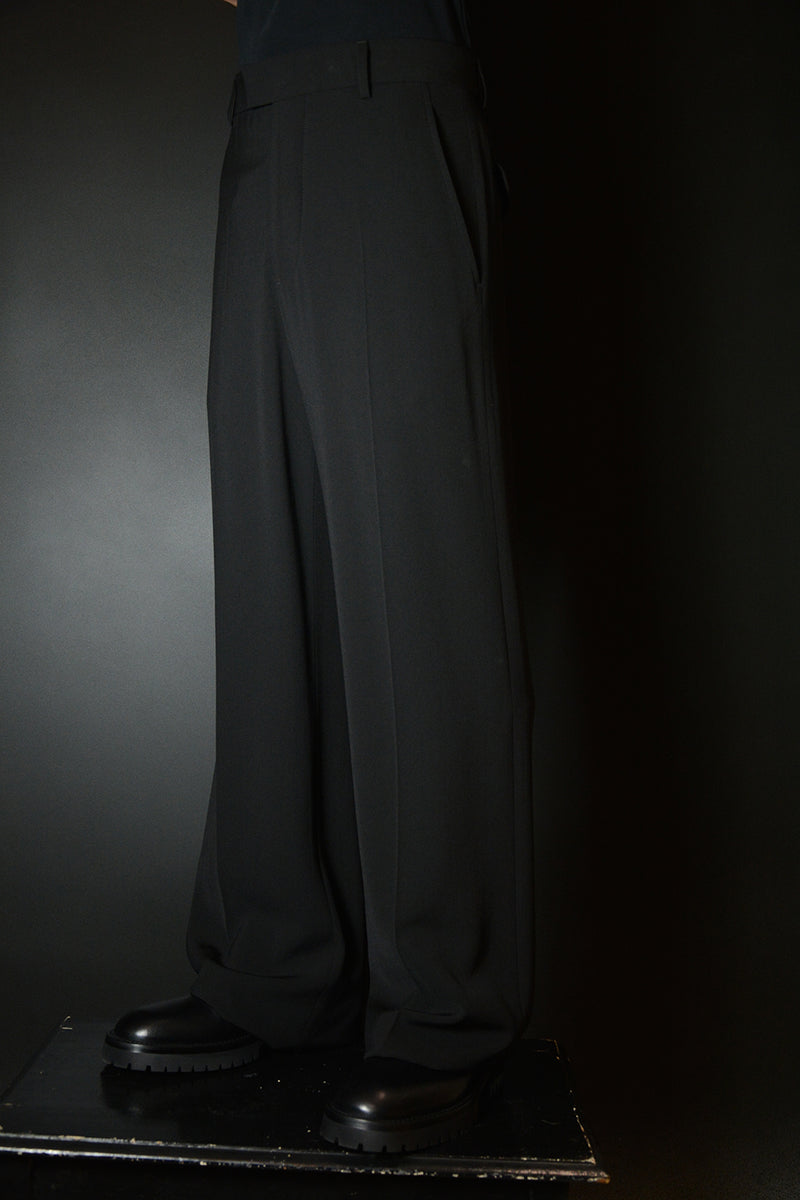 GASPAR FLARED LEG COMFORT TROUSERS