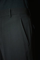 GASPAR FLARED LEG COMFORT TROUSERS