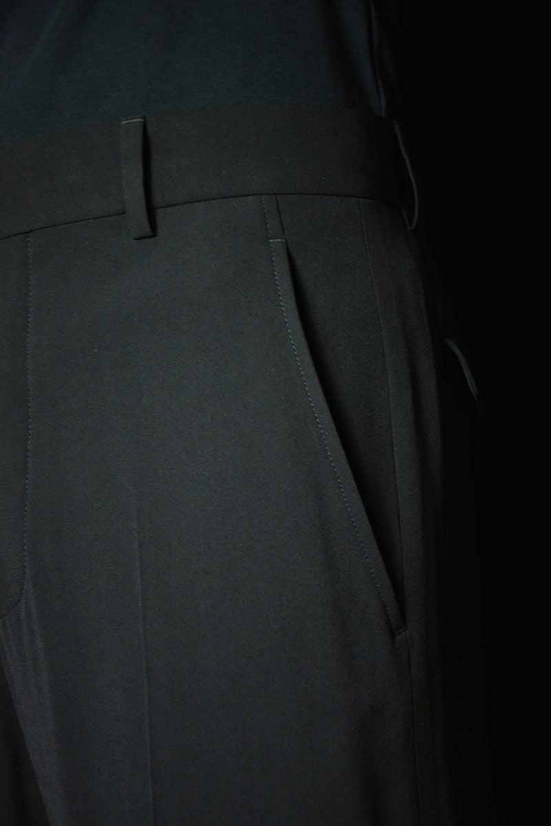 GASPAR FLARED LEG COMFORT TROUSERS