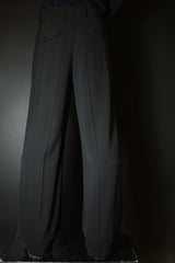 GASPAR FLARED LEG COMFORT TROUSERS
