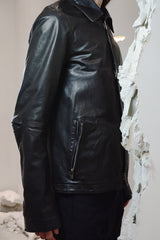 OBJECT DYED LINED SCARSTITCHED L. JACKET