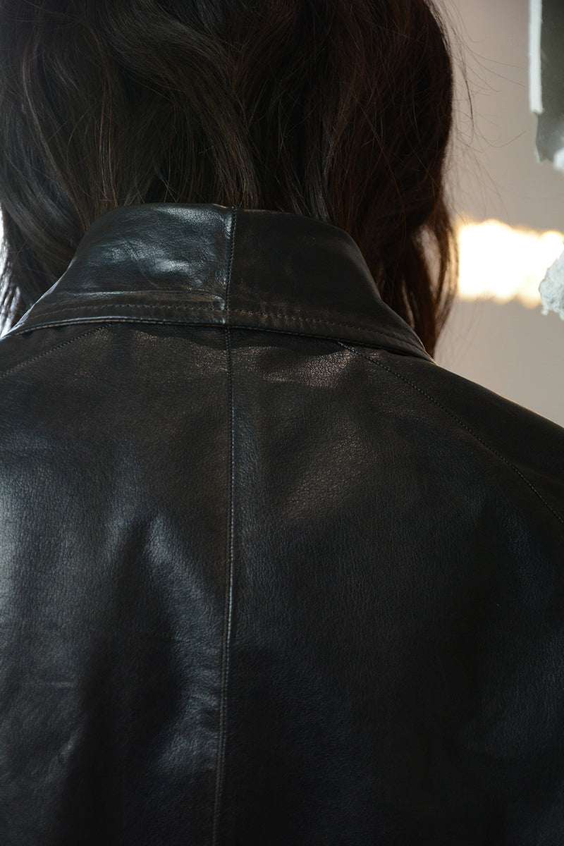 OBJECT DYED LINED SCARSTITCHED L. JACKET