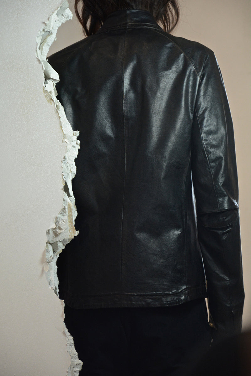 OBJECT DYED LINED SCARSTITCHED L. JACKET