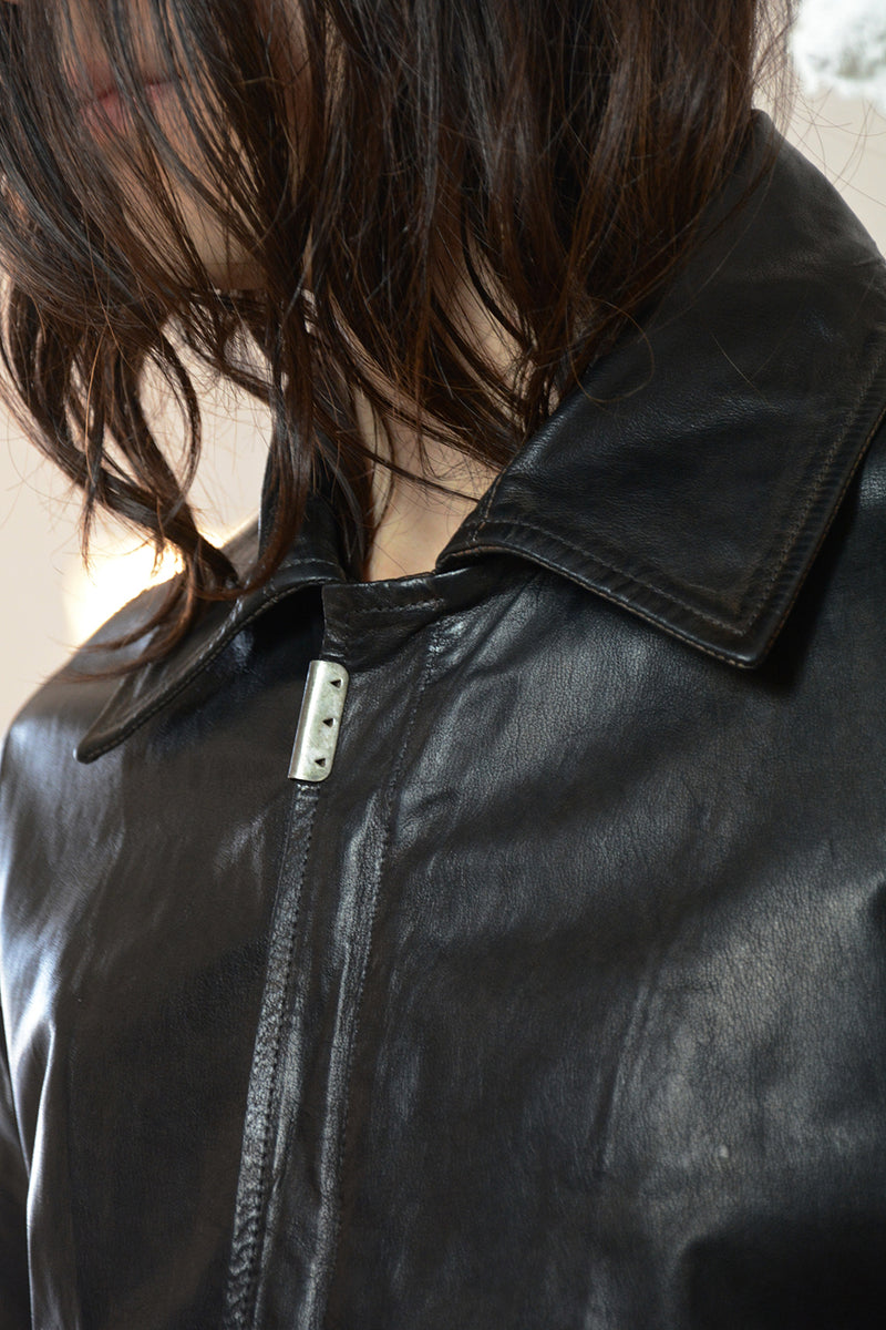 OBJECT DYED LINED SCARSTITCHED L. JACKET