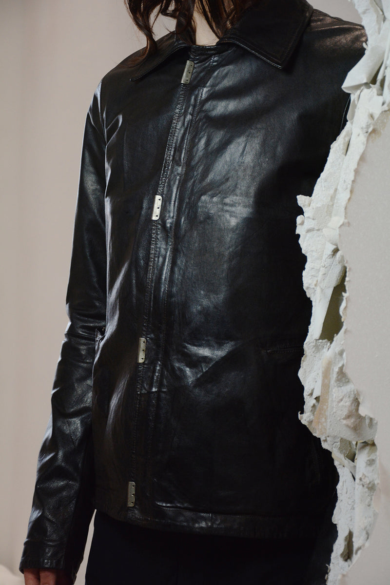 OBJECT DYED LINED SCARSTITCHED L. JACKET