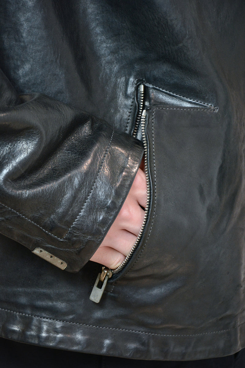 OBJECT DYED LINED SCARSTITCHED L. JACKET