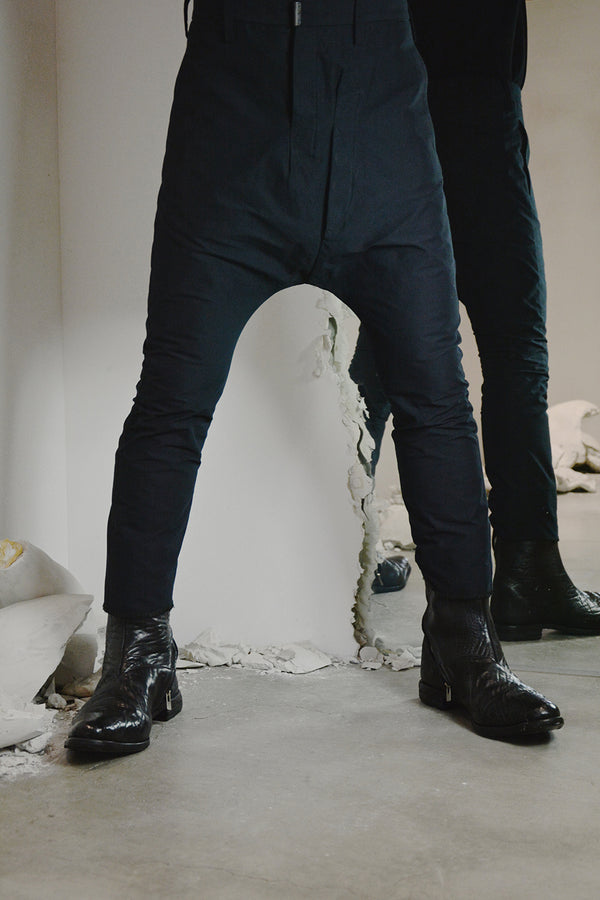 LOW CROTCH DEAD END FRY TROUSERS