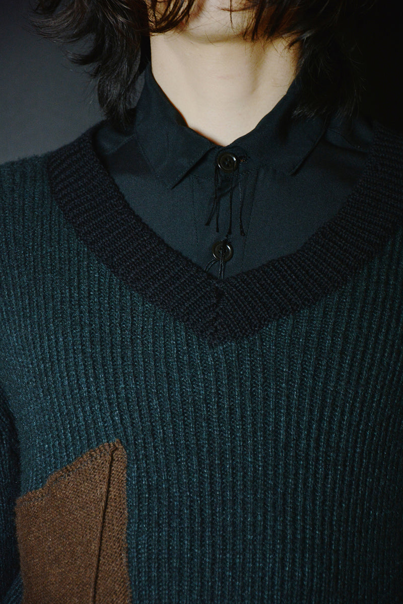 PATCHEDWORK SWEATER