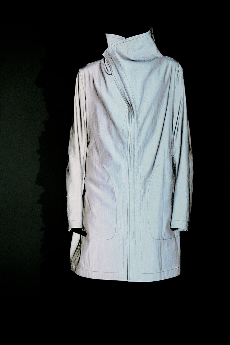 STIRRED, CHAIN SEAM, PROSTHETIC ELBOW BUTTON-DOWN COLLAR PARKA
