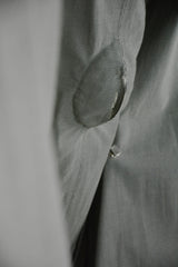 STIRRED, CHAIN SEAM, PROSTHETIC ELBOW BUTTON-DOWN COLLAR PARKA
