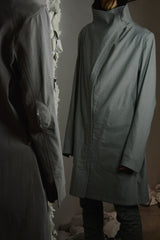 STIRRED, CHAIN SEAM, PROSTHETIC ELBOW BUTTON-DOWN COLLAR PARKA