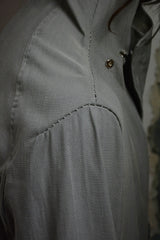 STIRRED, CHAIN SEAM, PROSTHETIC ELBOW BUTTON-DOWN COLLAR PARKA