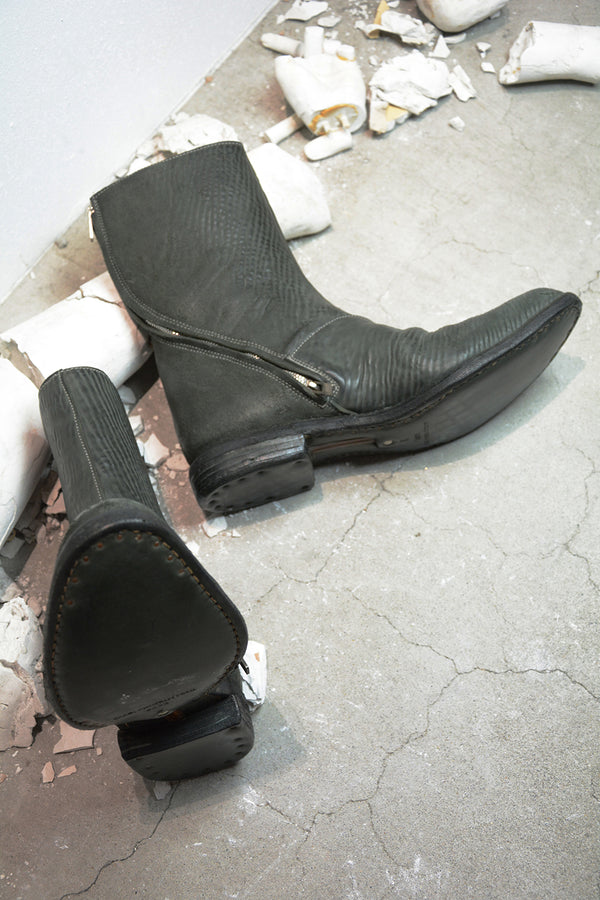 OBJECT DYED LINED DIAGONAL ZIP GOODYEAR BOOTS