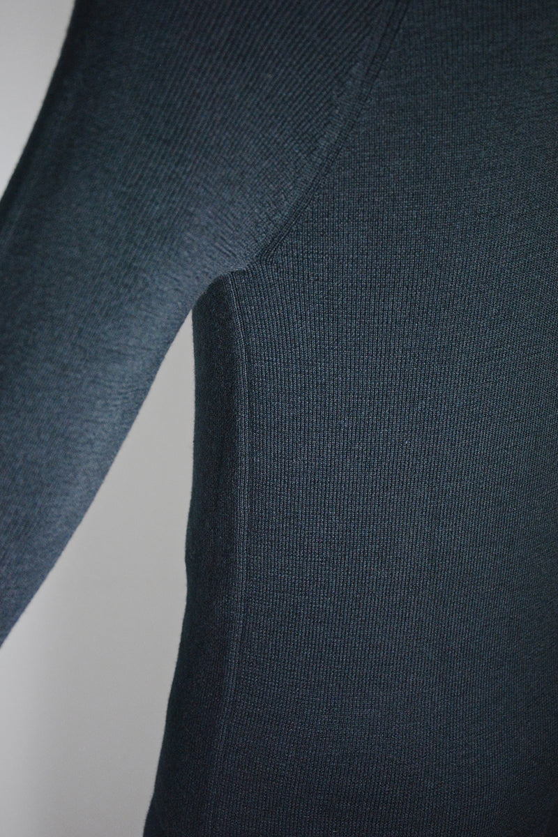 GRANDAD NECK THERMAL SWEATER