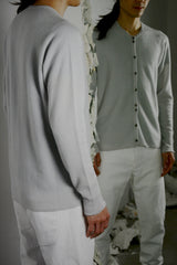 MANDARIN COLLAR ARCHED SHOULDER SHIRTS