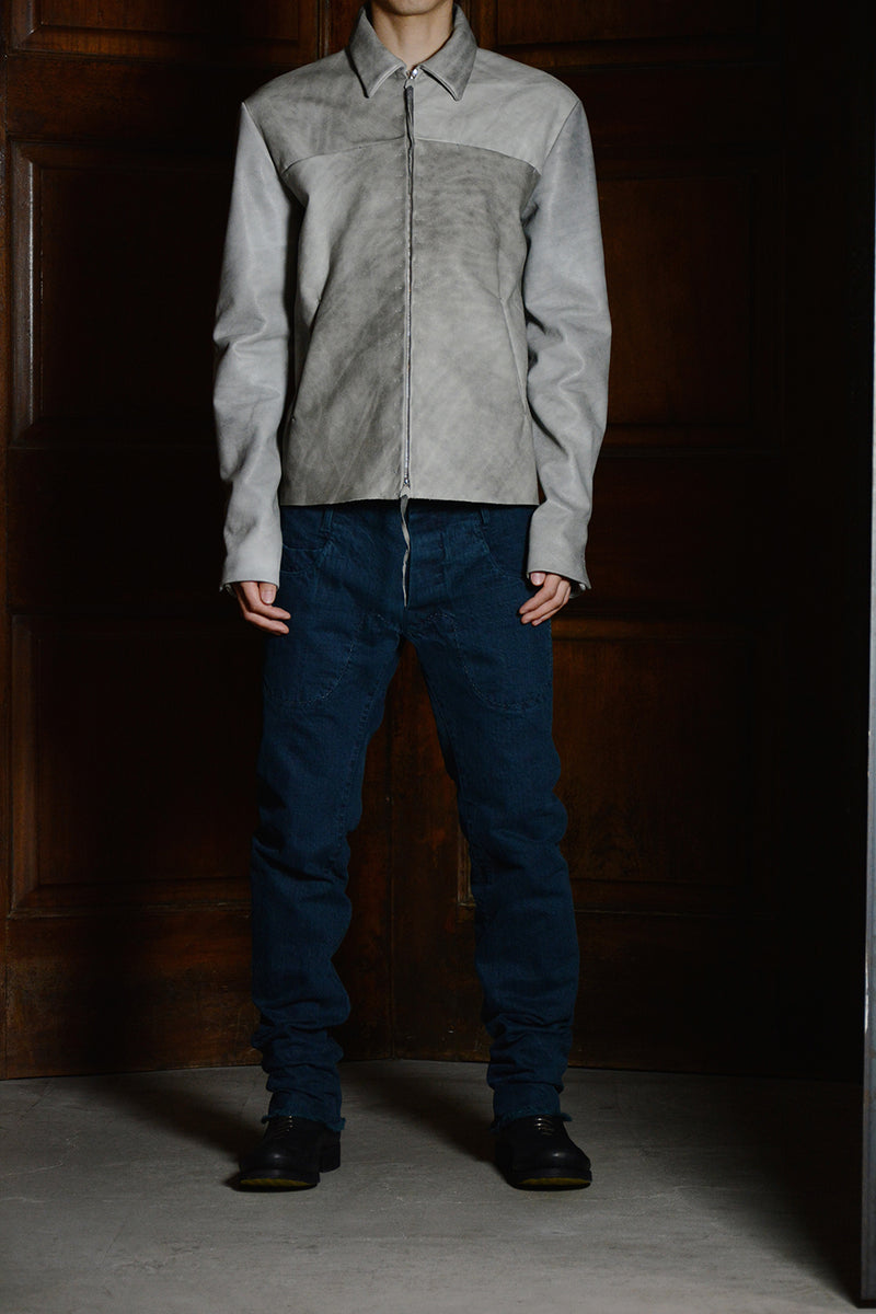 ZIPPED TRUCKER JACKET