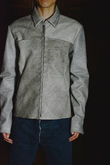 ZIPPED TRUCKER JACKET