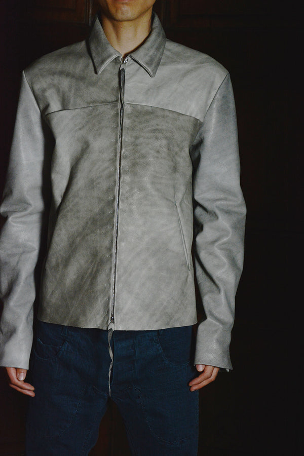 ZIPPED TRUCKER JACKET