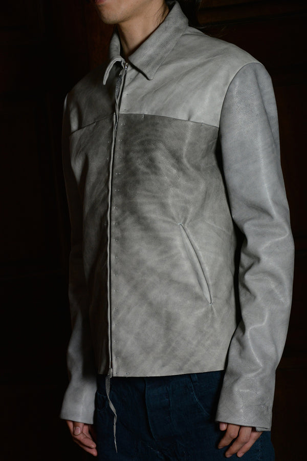 ZIPPED TRUCKER JACKET