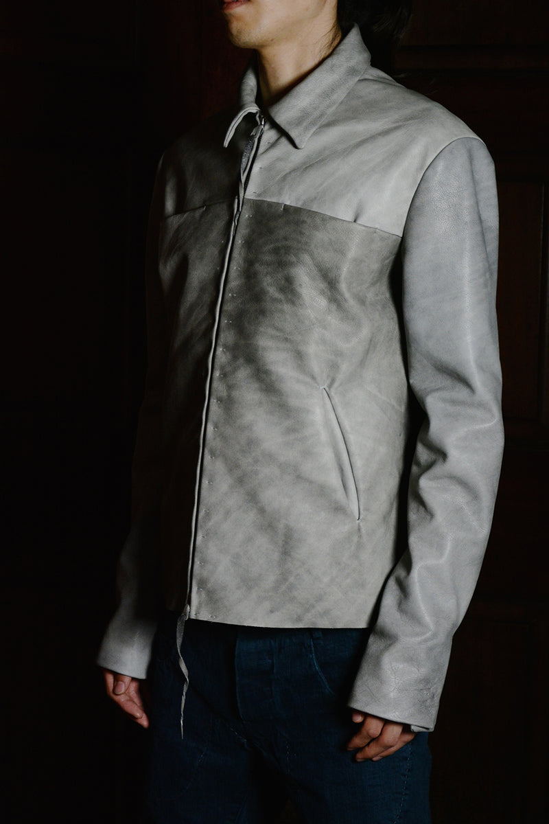 ZIPPED TRUCKER JACKET