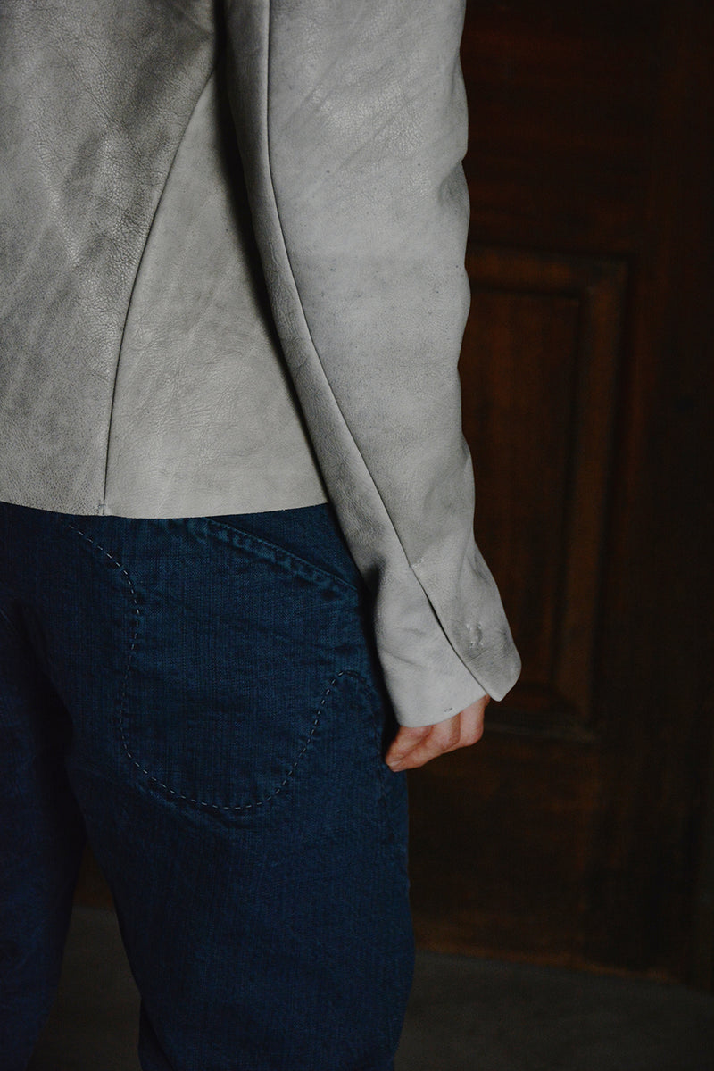 ZIPPED TRUCKER JACKET