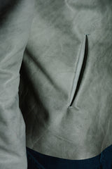 ZIPPED TRUCKER JACKET