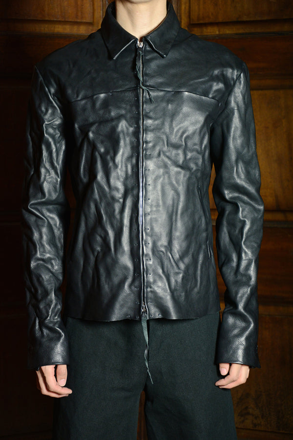 ZIPPED TRUCKER JACKET