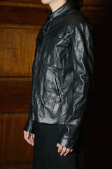 ZIPPED TRUCKER JACKET