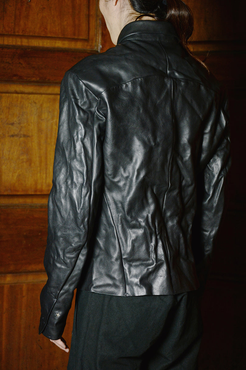 ZIPPED TRUCKER JACKET