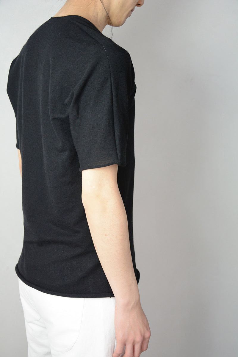 CREW NECK ARCHED TEE