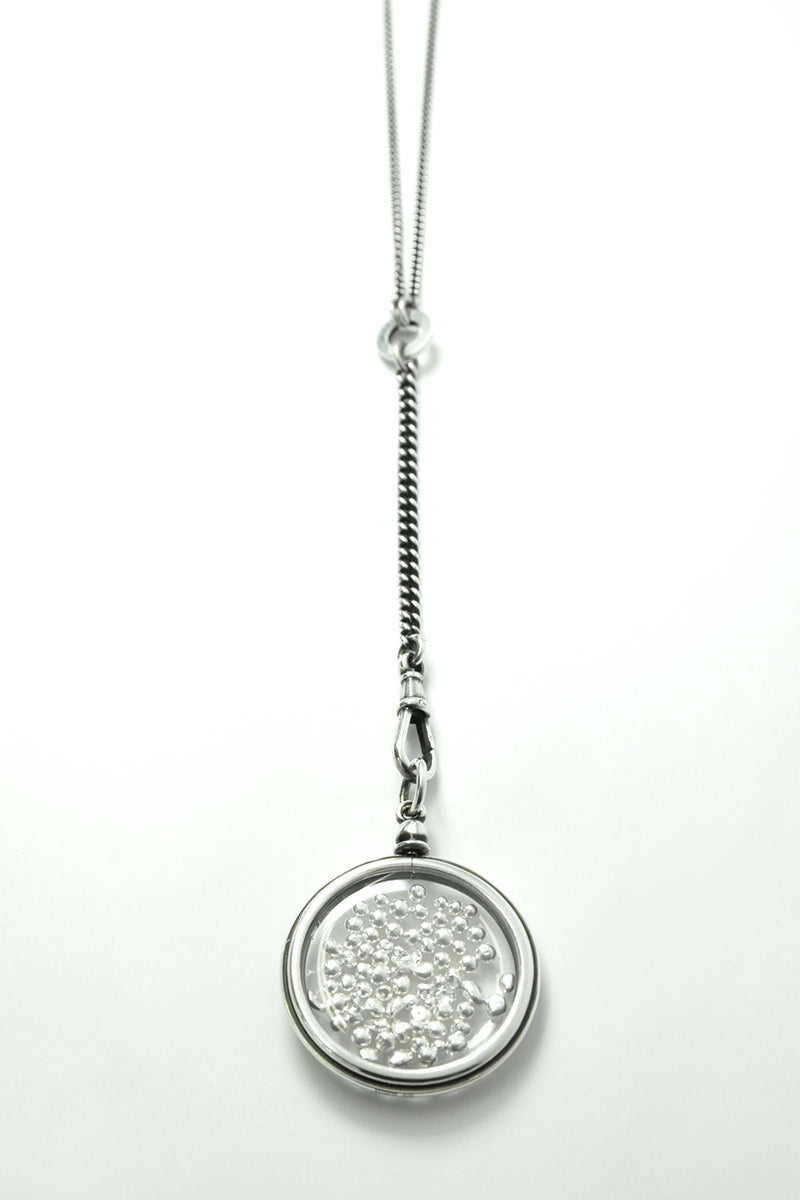 ELSU MEDAILLON NECKLACE FILLED WITH L