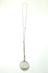 ELSU MEDAILLON NECKLACE FILLED WITH L