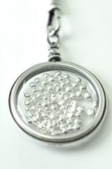 ELSU MEDAILLON NECKLACE FILLED WITH L