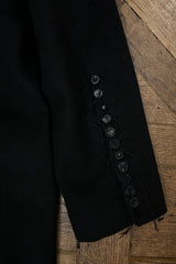 BLACK CASHMERE COAT