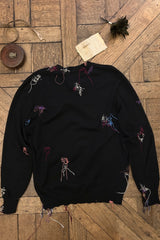 HANDMADE EMBROIDERY SWEATER