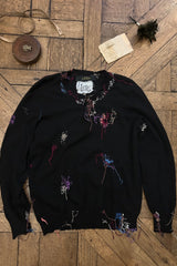 HANDMADE EMBROIDERY SWEATER