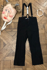 TROUSERS WITH SUSPENDERS