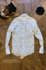 OFF WHITE VINTAGE SILK SHIRTS
