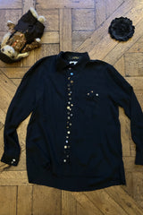 MANY BUTTONHOLES SHIRT