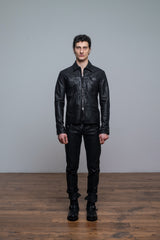 ZIPPED TRUCKER JACKET
