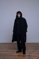 HOODED CARDIGAN