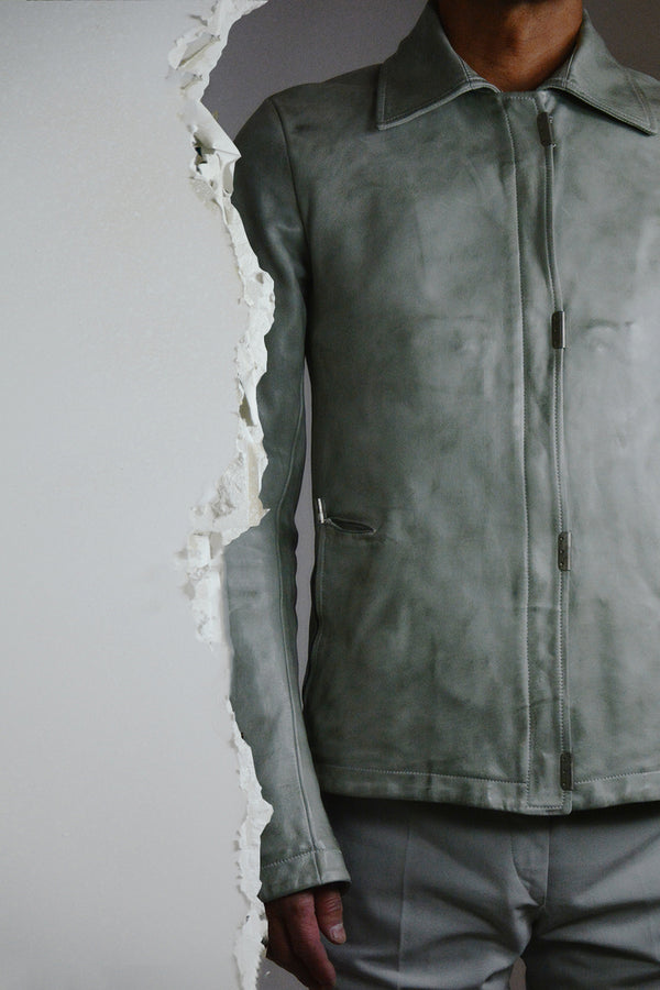 OBJECT DYED LINED SCARSTITCHED L. JACKET